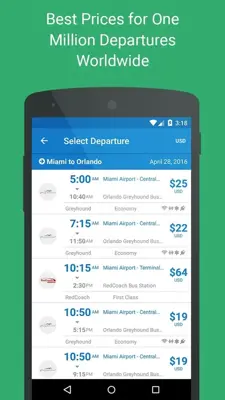 Busbud android App screenshot 11